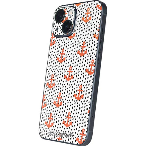 Bouffants and Broken Hearts Anchors and Dots iPhone 13 Mini Skin