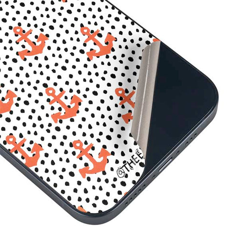 Bouffants and Broken Hearts Anchors and Dots iPhone 13 Mini Skin