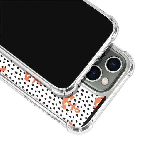 Bouffants and Broken Hearts Anchors and Dots iPhone 13 Pro Clear Case