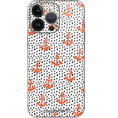 Bouffants and Broken Hearts Anchors and Dots iPhone 13 Pro Skin