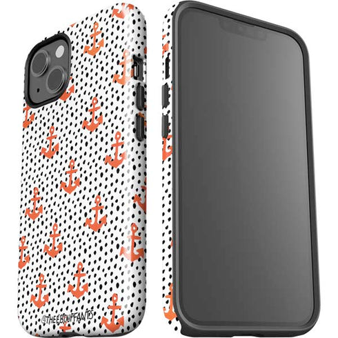 Bouffants and Broken Hearts Anchors and Dots iPhone 14 Impact Case