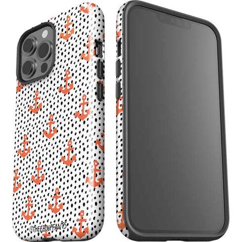 Bouffants and Broken Hearts Anchors and Dots iPhone 14 Pro Max Impact Case