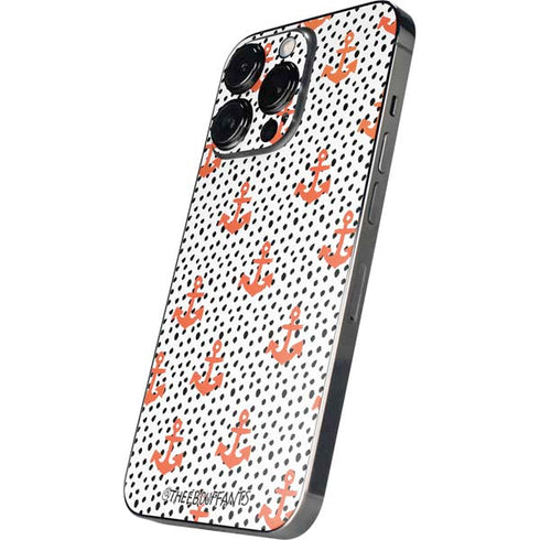Bouffants and Broken Hearts Anchors and Dots iPhone 14 Pro Max Skin