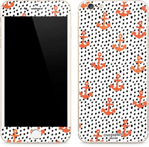 Bouffants and Broken Hearts Anchors and Dots iPhone 6/6s Plus Skin
