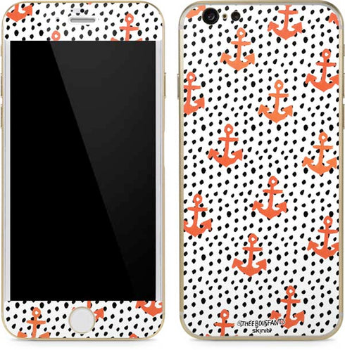 Bouffants and Broken Hearts Anchors and Dots iPhone 6/6s Skin