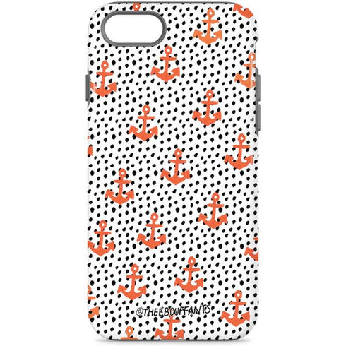 Bouffants and Broken Hearts Anchors and Dots iPhone 7 Pro Case