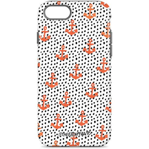 Bouffants and Broken Hearts Anchors and Dots iPhone 8 Pro Case