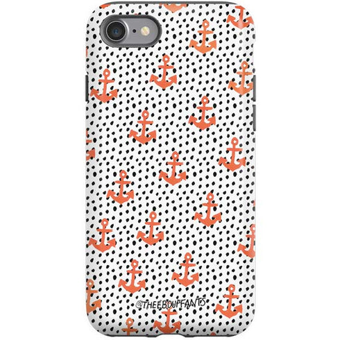 Bouffants and Broken Hearts Anchors and Dots iPhone SE (2nd & 3rd Gen) Pro Case
