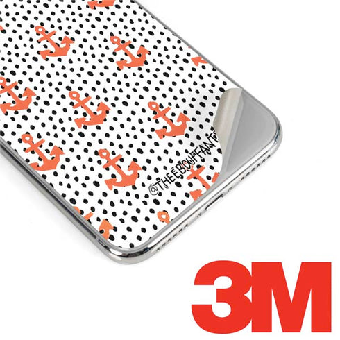 Bouffants and Broken Hearts Anchors and Dots iPhone XR Skin