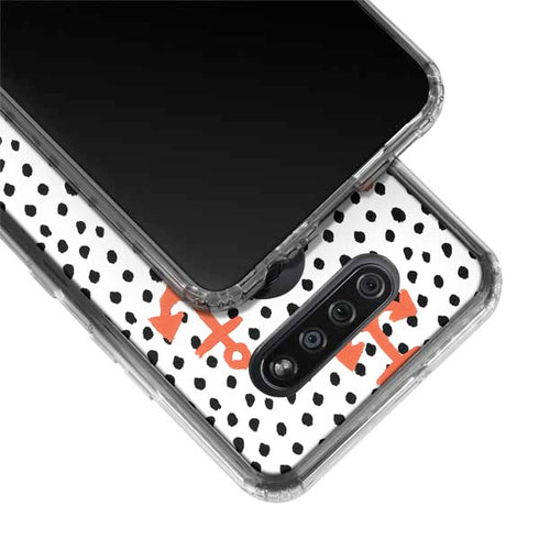Bouffants and Broken Hearts Anchors and Dots LG K51/Q51 Clear Case