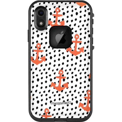 Bouffants and Broken Hearts Anchors and Dots LifeProof Fre iPhone Skin