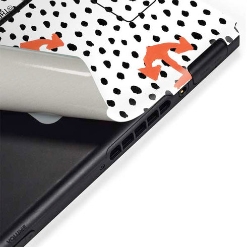 Bouffants and Broken Hearts Anchors and Dots Nintendo Switch Bundle Skin