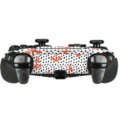 Bouffants and Broken Hearts Anchors and Dots PlayStation Scuf Vantage 2 Controller Skin