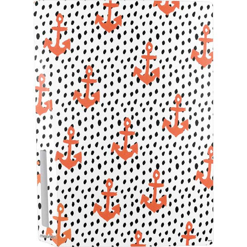 Bouffants and Broken Hearts Anchors and Dots PS5 Bundle Skin