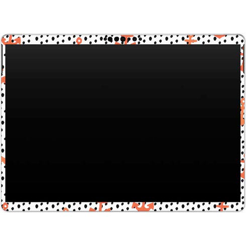 Bouffants and Broken Hearts Anchors and Dots Surface Pro 8 Skin