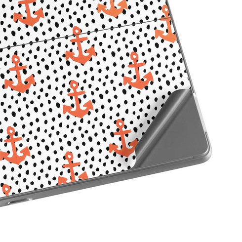 Bouffants and Broken Hearts Anchors and Dots Surface Pro 8 Skin