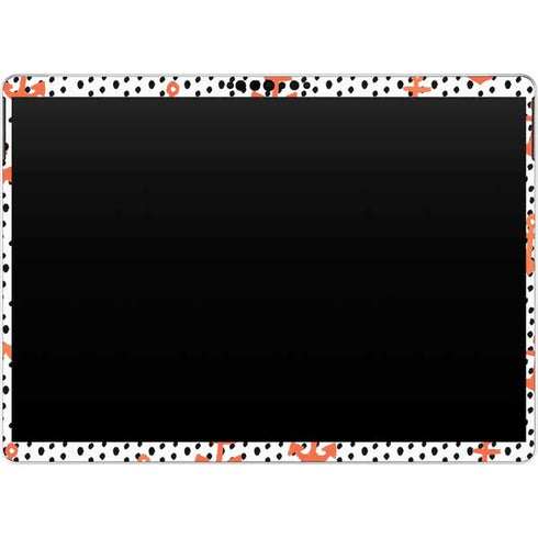 Bouffants and Broken Hearts Anchors and Dots Surface Pro 9 Skin