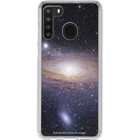 Andromeda Galaxy Galaxy A21 Clear Case