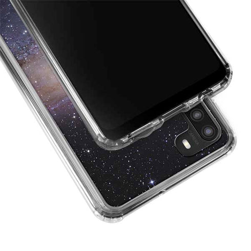 Andromeda Galaxy Galaxy A21 Clear Case