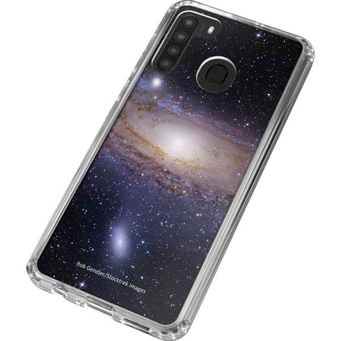 Andromeda Galaxy Galaxy A21 Clear Case