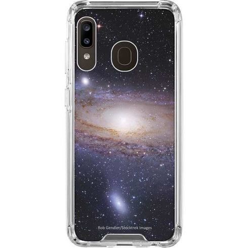 Andromeda Galaxy Galaxy A30 Clear Case