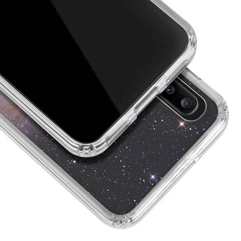 Andromeda Galaxy Galaxy A30 Clear Case