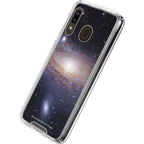 Andromeda Galaxy Galaxy A30 Clear Case