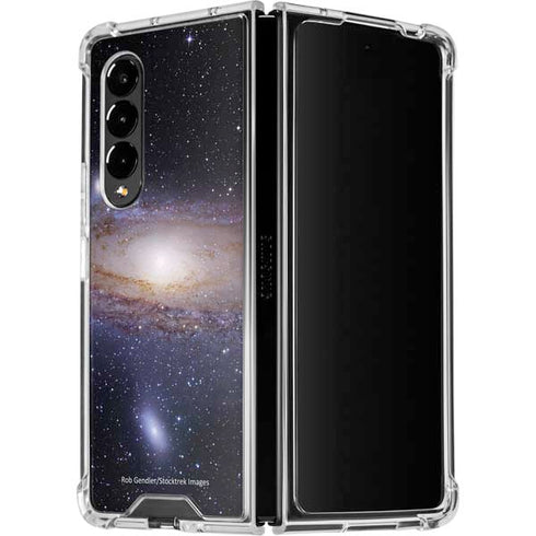 Andromeda Galaxy Galaxy Z Fold4 5G Clear Case