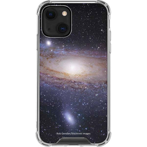 Andromeda Galaxy iPhone 14 Plus Clear Case