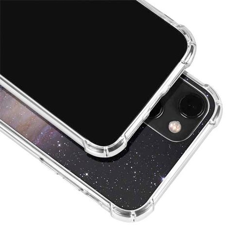 Andromeda Galaxy iPhone 14 Plus Clear Case