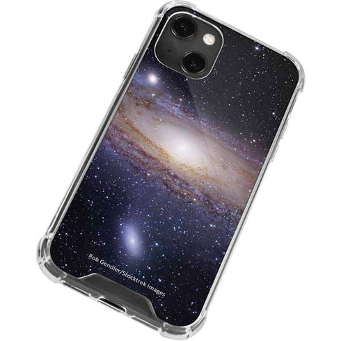 Andromeda Galaxy iPhone 14 Plus Clear Case
