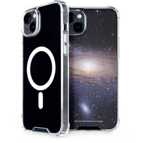 Andromeda Galaxy iPhone 15 Plus MagSafe Case