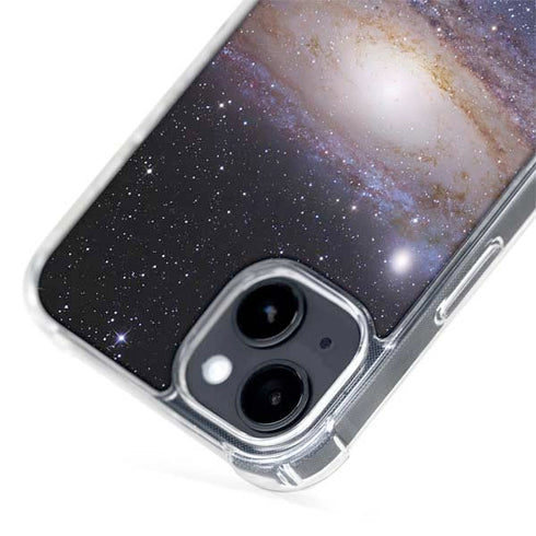 Andromeda Galaxy iPhone 15 Plus MagSafe Case
