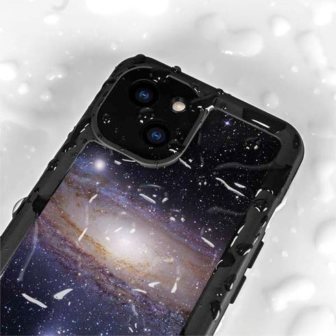 Andromeda Galaxy iPhone 15 Plus Waterproof Case