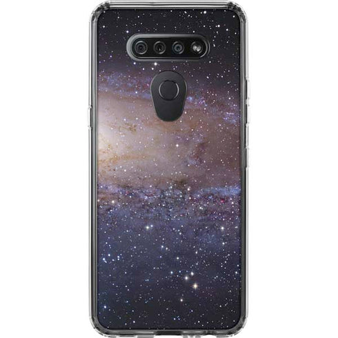 Andromeda Galaxy LG K51/Q51 Clear Case