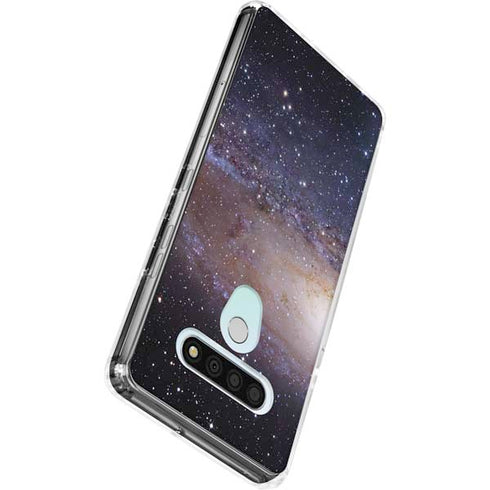 Andromeda Galaxy LG Stylo 6 Clear Case