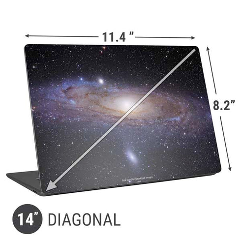 Andromeda Galaxy Universal Laptop 14in (11.4 x 8.2in) Skin