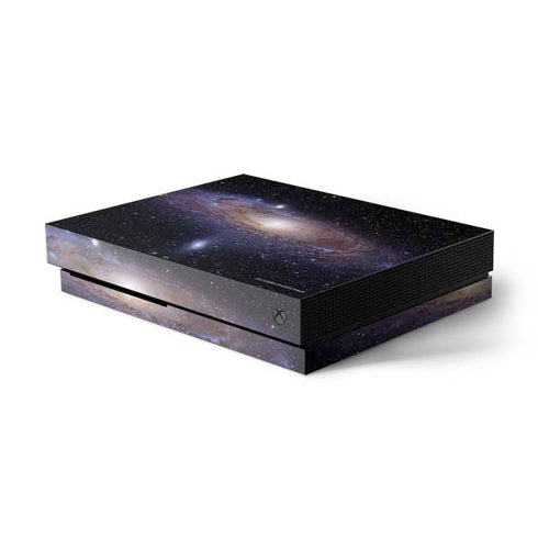 Andromeda Galaxy Xbox One X Console Skin