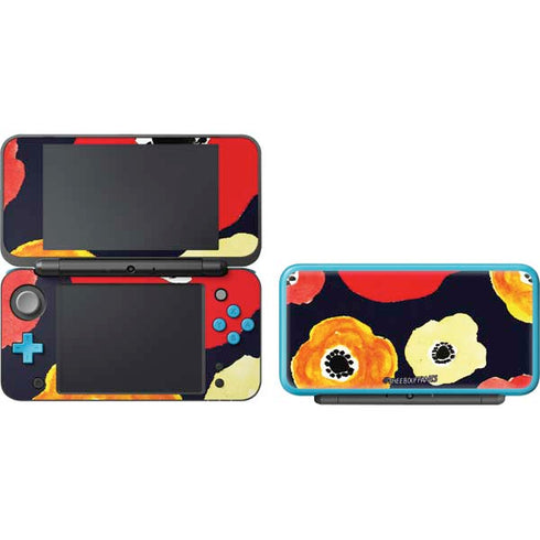 Bouffants and Broken Hearts Anemone Flower Nintendo 2DS XL (2017) Skin