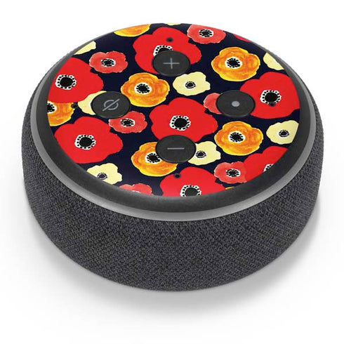 Bouffants and Broken Hearts Anemone Flower Amazon Echo Dot Skin
