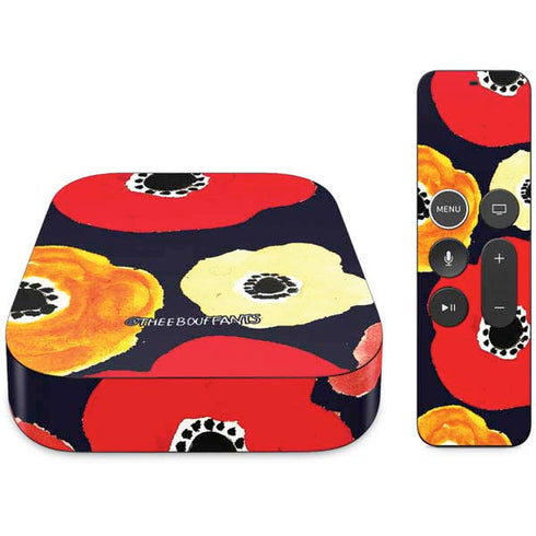 Bouffants and Broken Hearts Anemone Flower Apple TV Skin