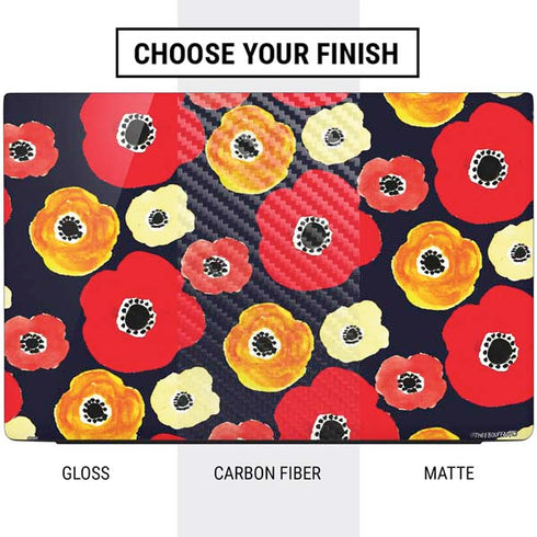 Bouffants and Broken Hearts Anemone Flower Dell Vostro Skin