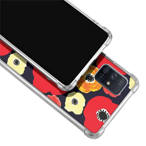 Bouffants and Broken Hearts Anemone Flower Galaxy A51 5G Clear Case