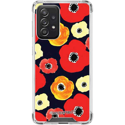 Bouffants and Broken Hearts Anemone Flower Galaxy A52 5G Clear Case