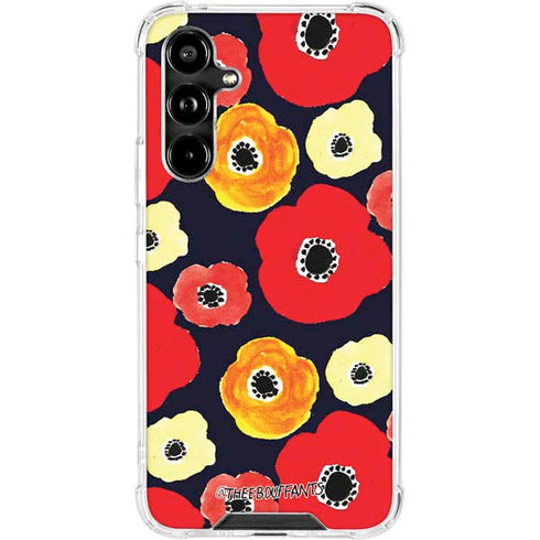 Bouffants and Broken Hearts Anemone Flower Galaxy A54 5G Clear Case