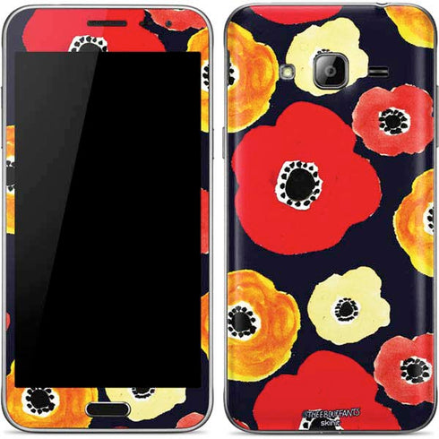 Bouffants and Broken Hearts Anemone Flower Galaxy J3 Skin