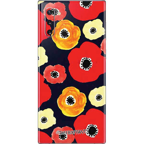 Bouffants and Broken Hearts Anemone Flower Galaxy Note 10 Skin