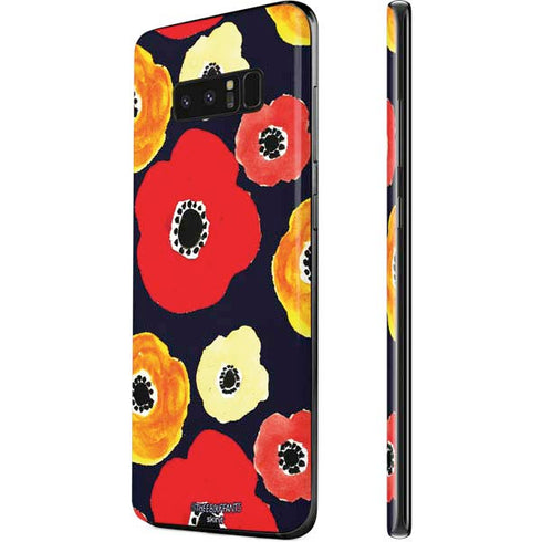 Bouffants and Broken Hearts Anemone Flower Galaxy Note 8 Skin