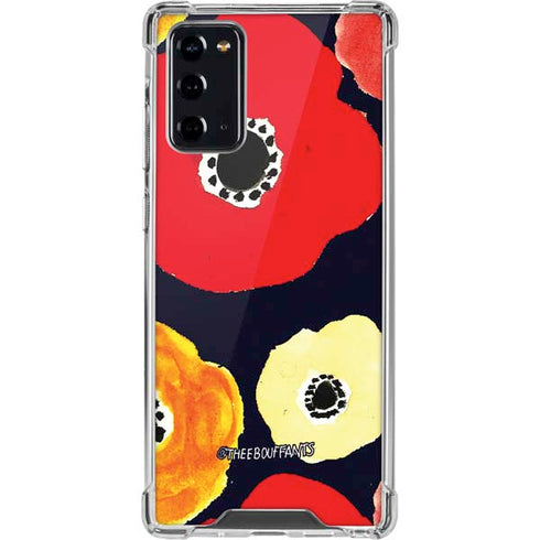 Bouffants and Broken Hearts Anemone Flower Galaxy Note20 5G Clear Case