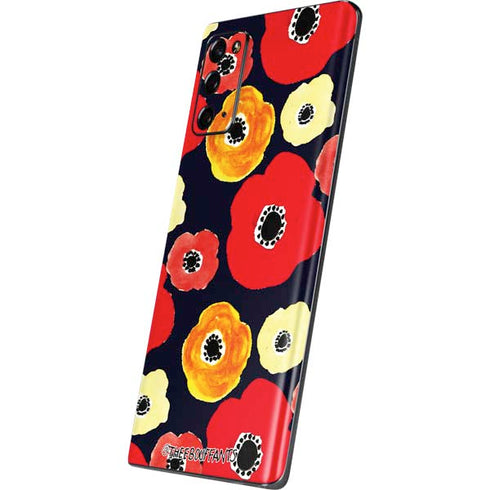 Bouffants and Broken Hearts Anemone Flower Galaxy Note20 5G Skin